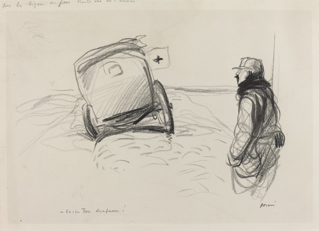 Auf der Feuerlinie von Jean Louis Forain