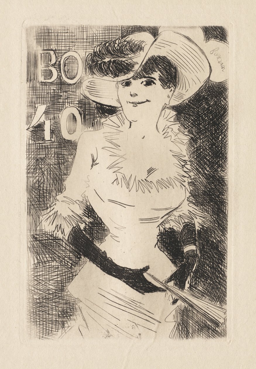 Der Spaziergänger von Jean Louis Forain