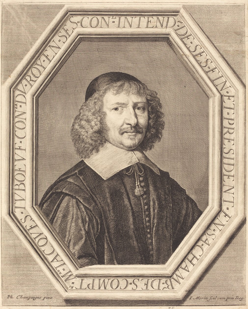 Jacques Tuboeuf von Jean Morin after Philippe de Champaigne