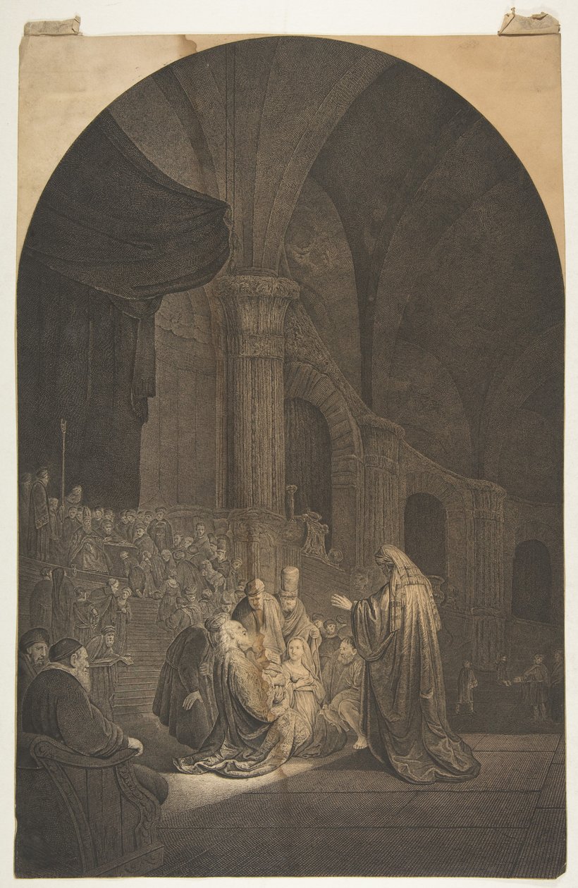 Simeon im Tempel von Jean Pierre de Frey