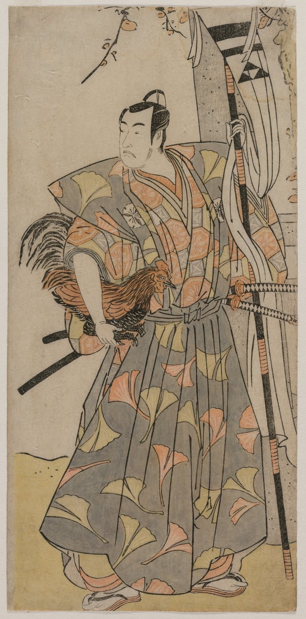 Schauspieler Matsumoto Kōshirō IV von Jean Victor Bertin