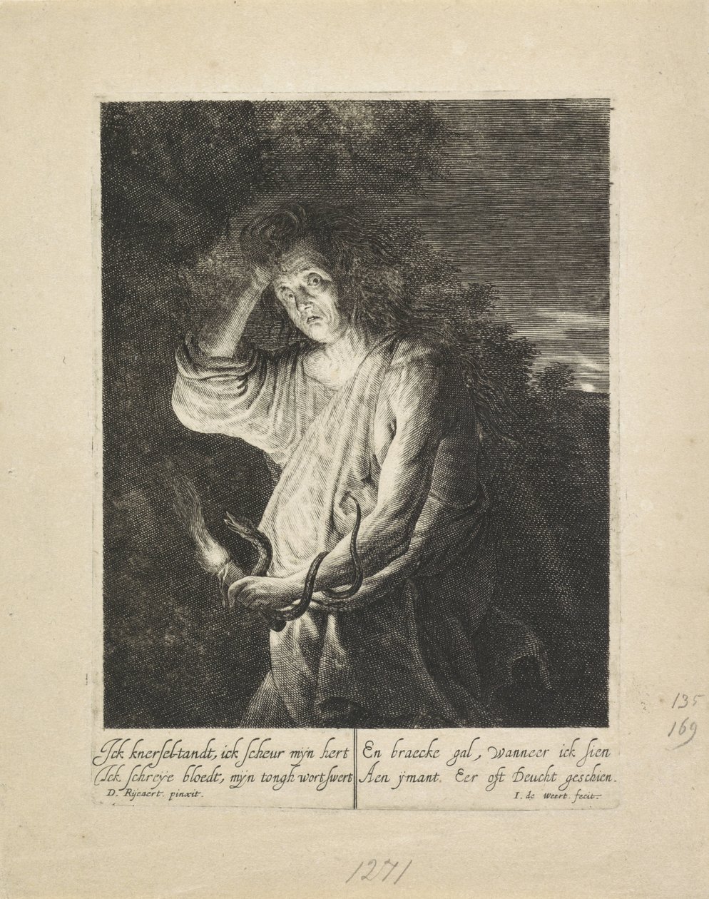 Neid (Sieben Sünden) von Jean de Weert