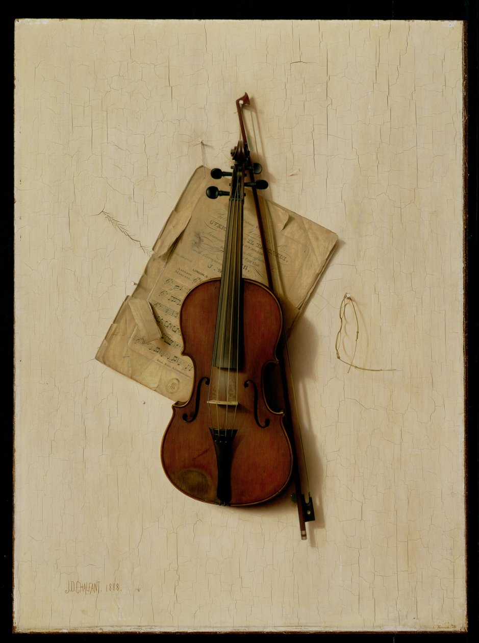 Die alte Geige von Jefferson David Chalfant
