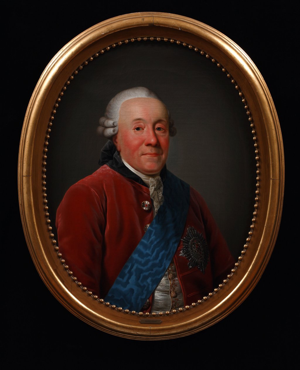 Porträt von Graf Jørgen Scheel (1718-1786) von Jens Juel