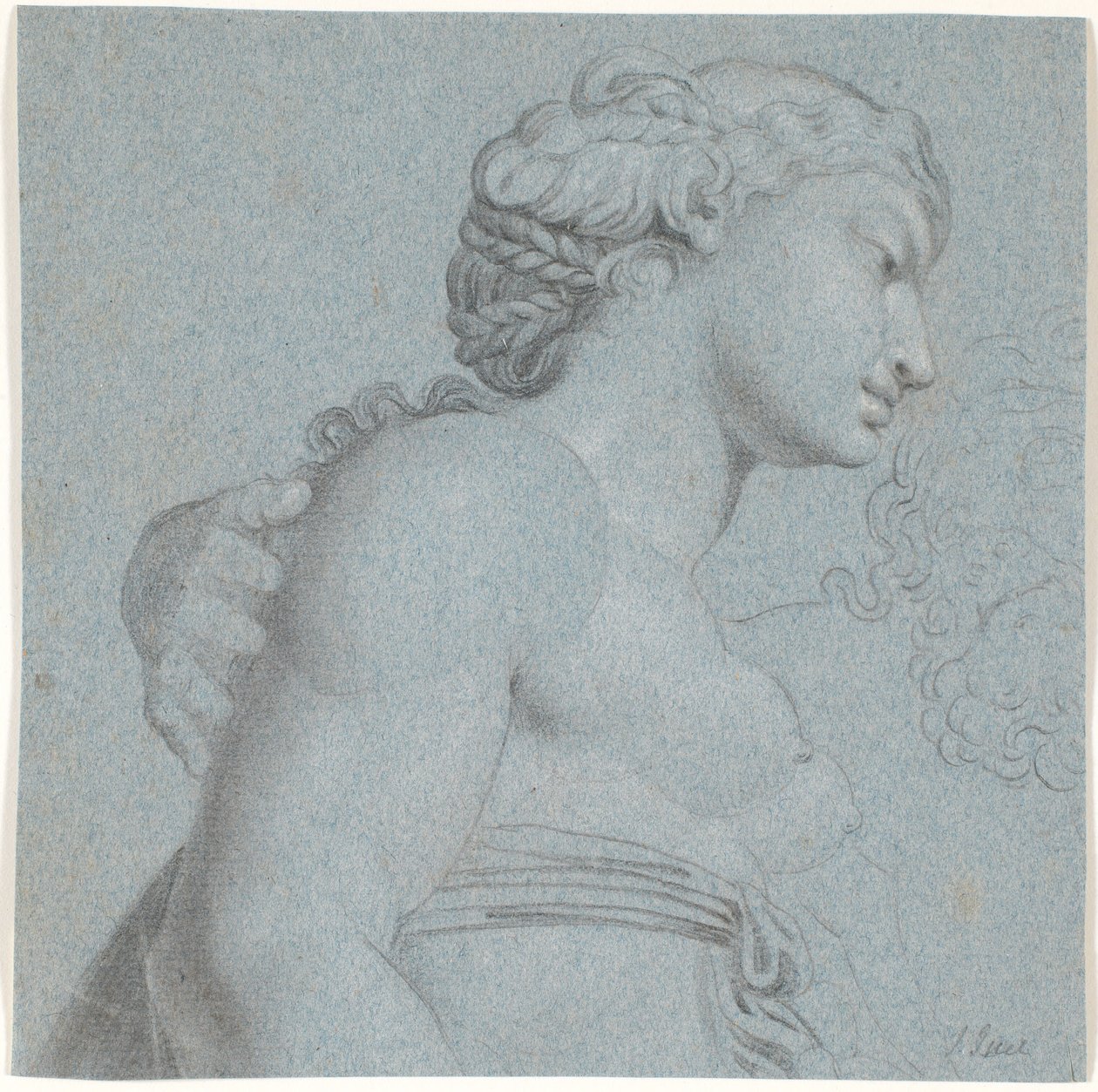 Jupiter und Juno, Kopie nach Annibale Carracci von Jens Juel