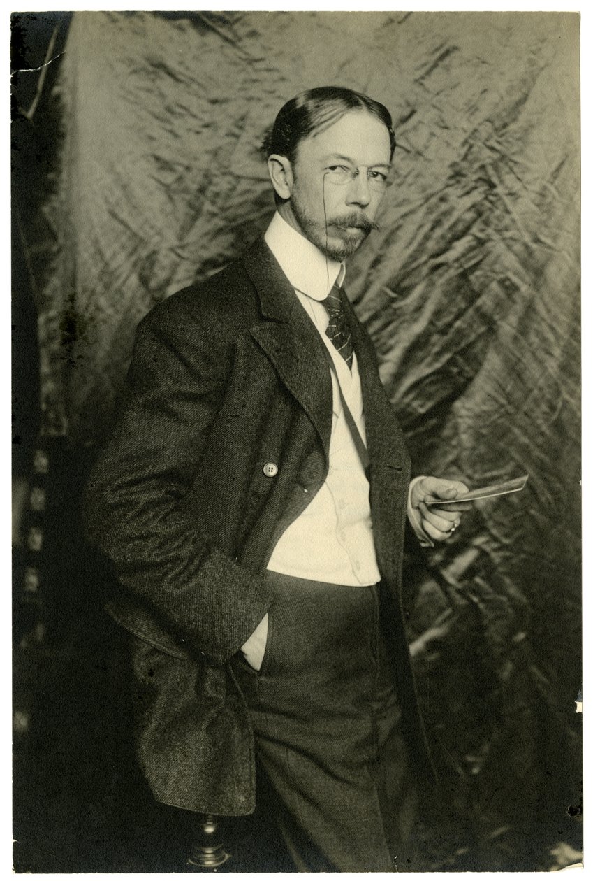 Irving Wiles, Künstler, 1906 von Jessie Tarbox Beals