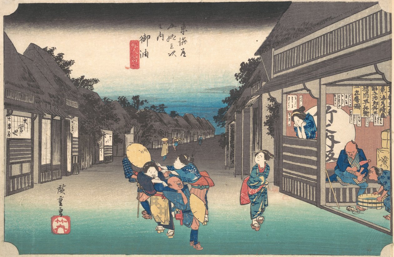 Goyu, Tabibito Ryujo, ca. 1833-34 von Jirobei