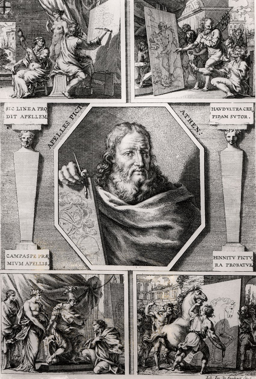 Apelles (4. Jahrhundert v. Chr.) von Joachim von Sandrart