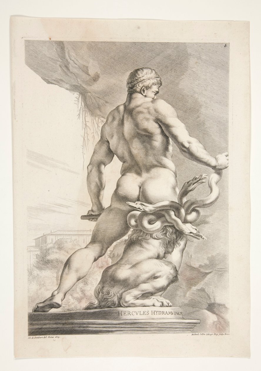 Herkules und die Hydra von Joachim von Sandrart