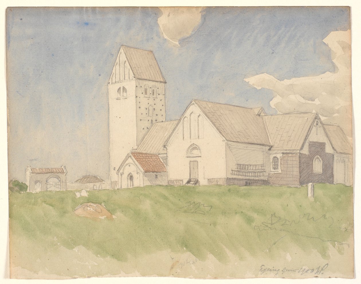 Ejsing Kirche von Joakim Frederik Skovgaard