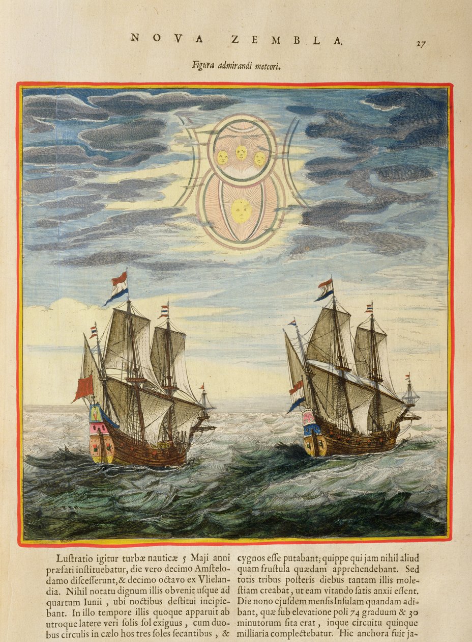 Die Sonne und die Sterne leiten die Seeleute auf ihrem Weg, aus dem 