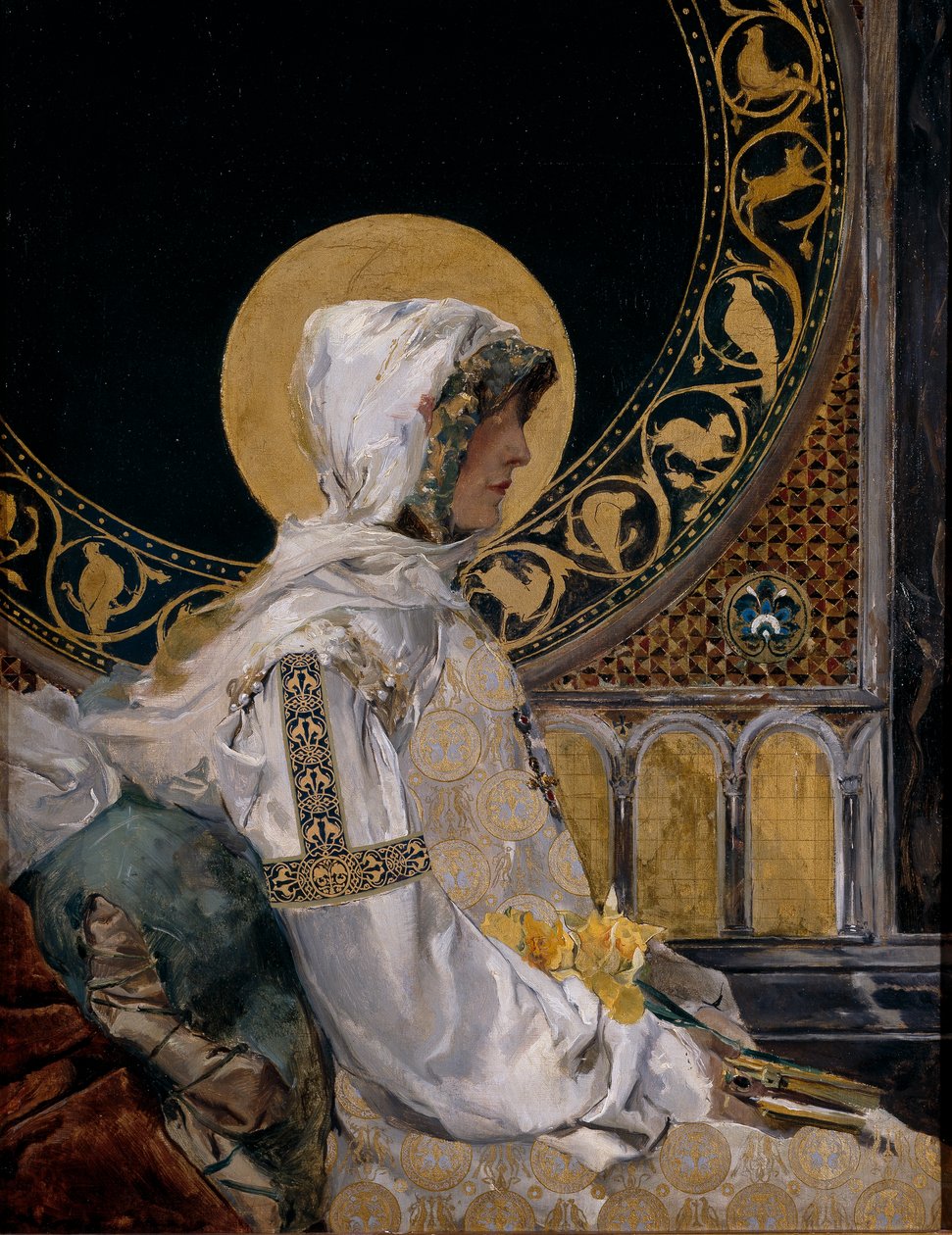 Heilige im Gebet von Joaquín Sorolla