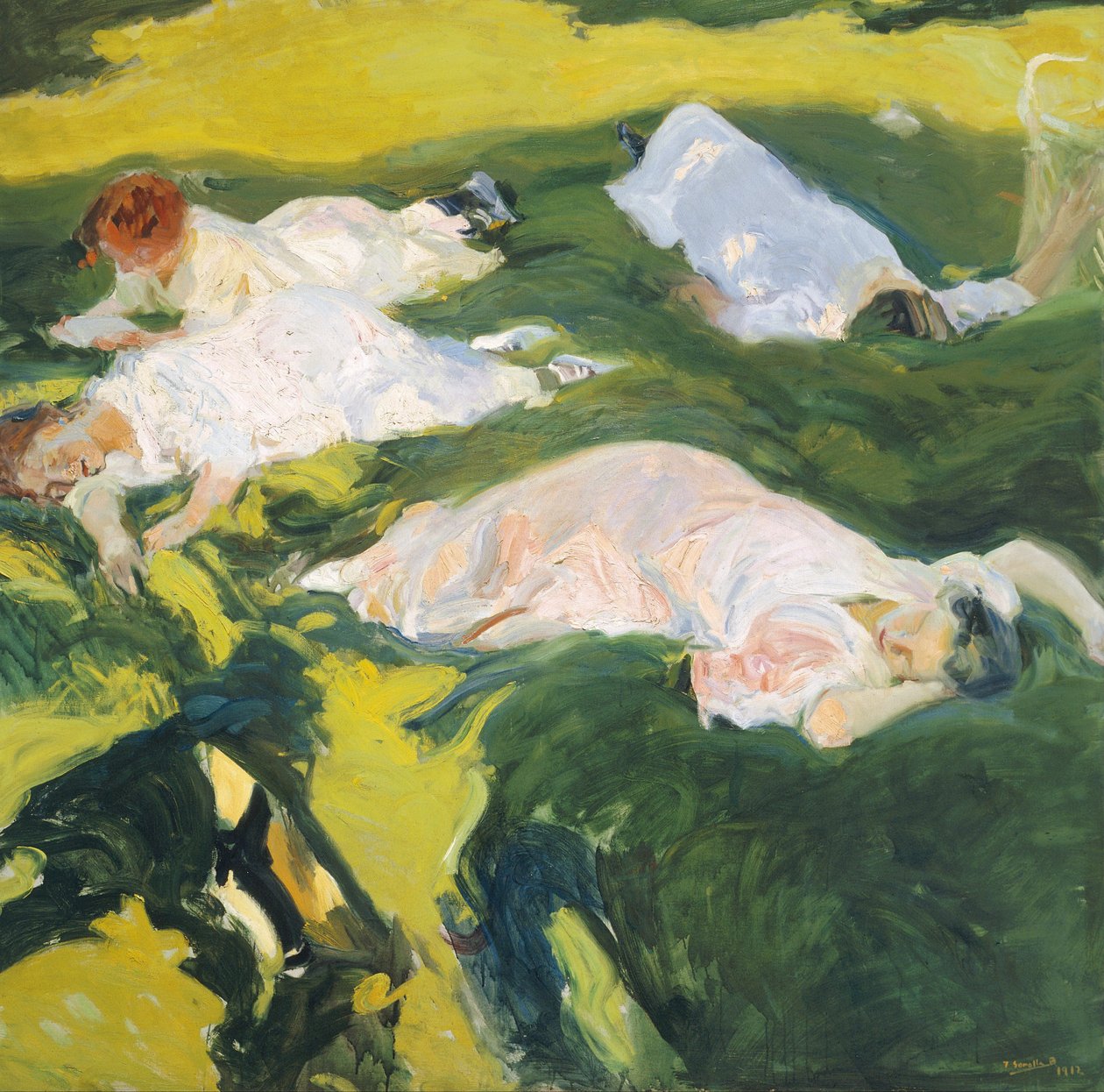 Die Siesta von Joaquín Sorolla