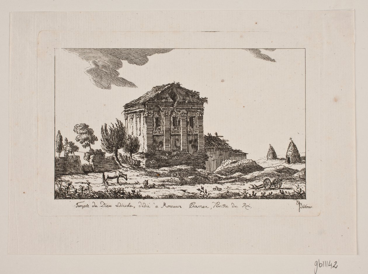 Antikes Gebäude von Johan Bülow