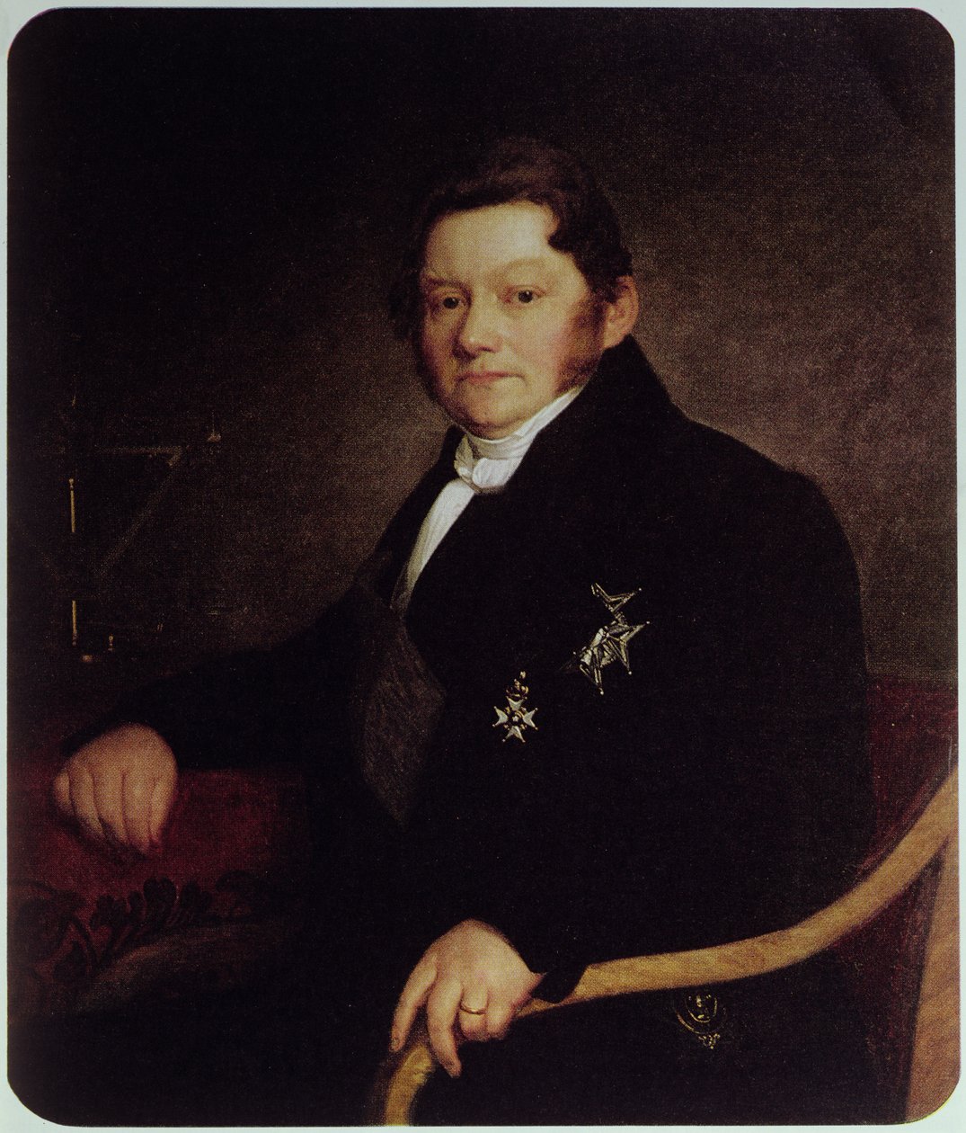 Jons Jakob Berzelius, 1843 von Johan Olaf Sodermark