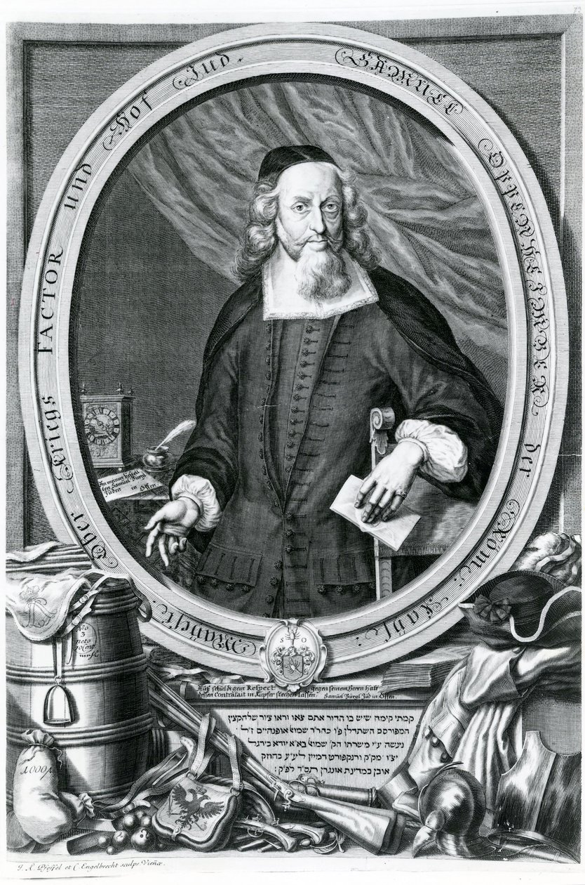 Samuel Oppenheimer (1630-1703) von Johann Andreas Pfeffel