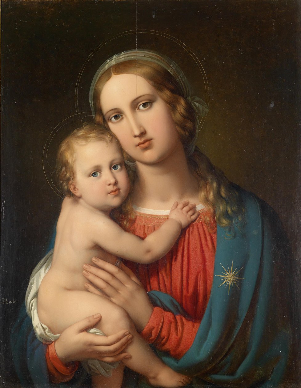 Madonna mit Kind von Johann Ender