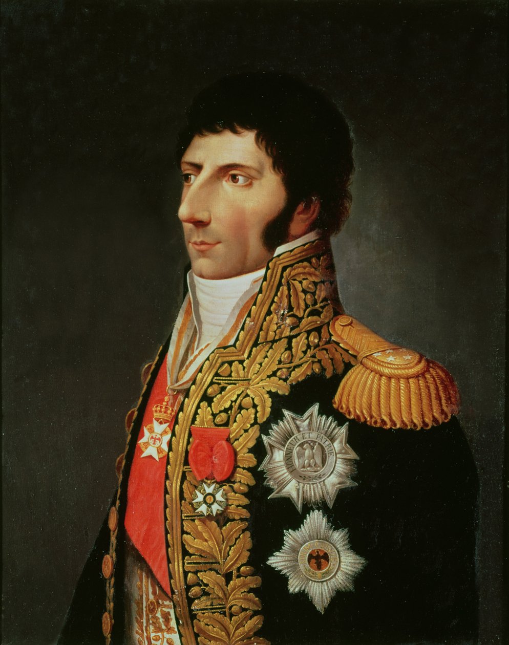 Porträt von Marschall Charles Jean Bernadotte (1763-1844) 1805 von Johann Jacob de Lose