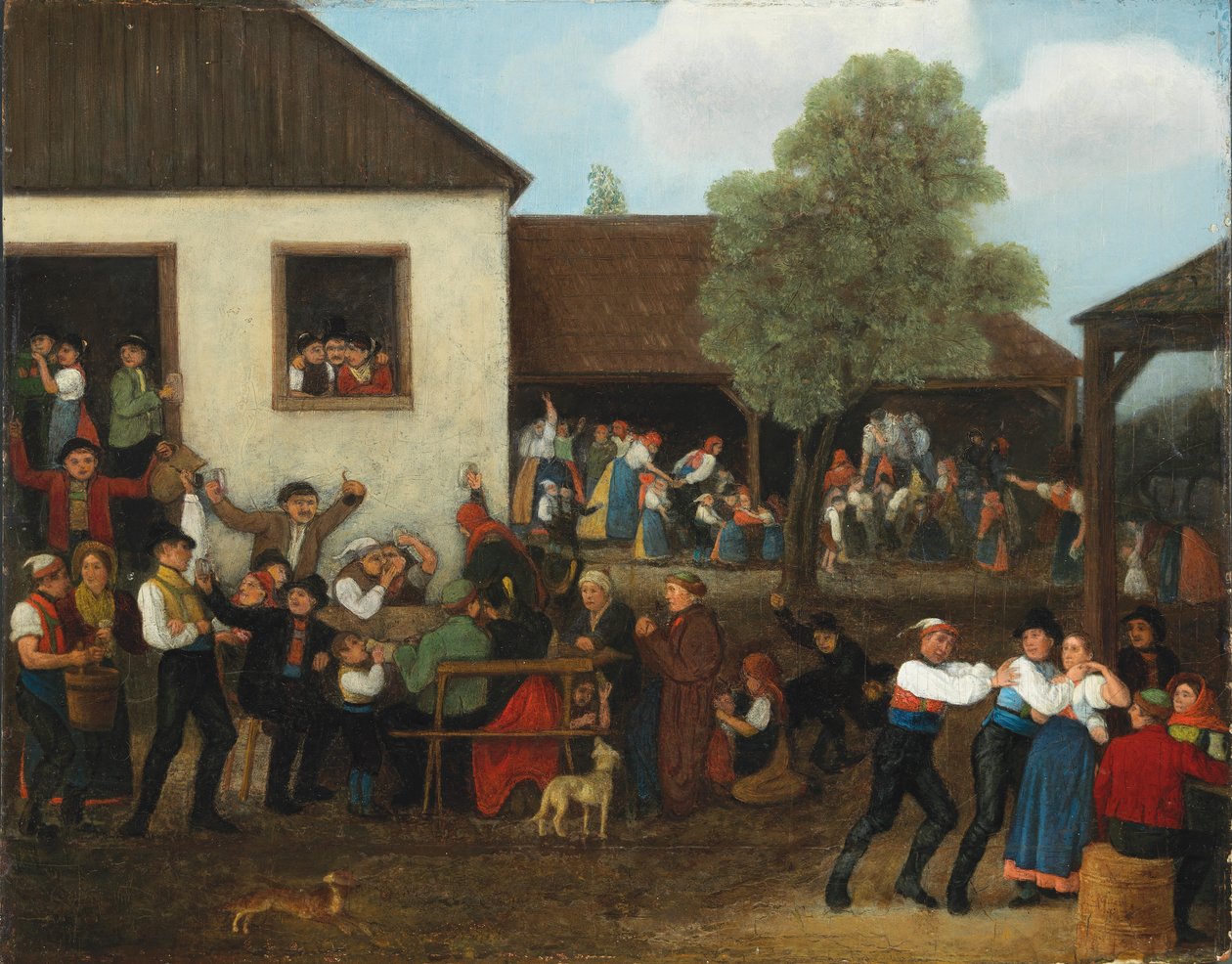 Jahrmarkt auf dem Land von Johann Michael Neder