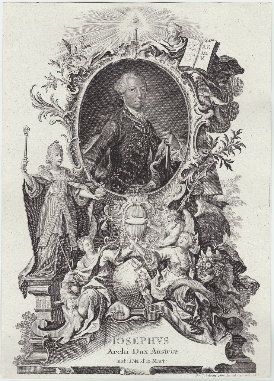 Josef II. (1741-1790) von Johann Esaias Nilson