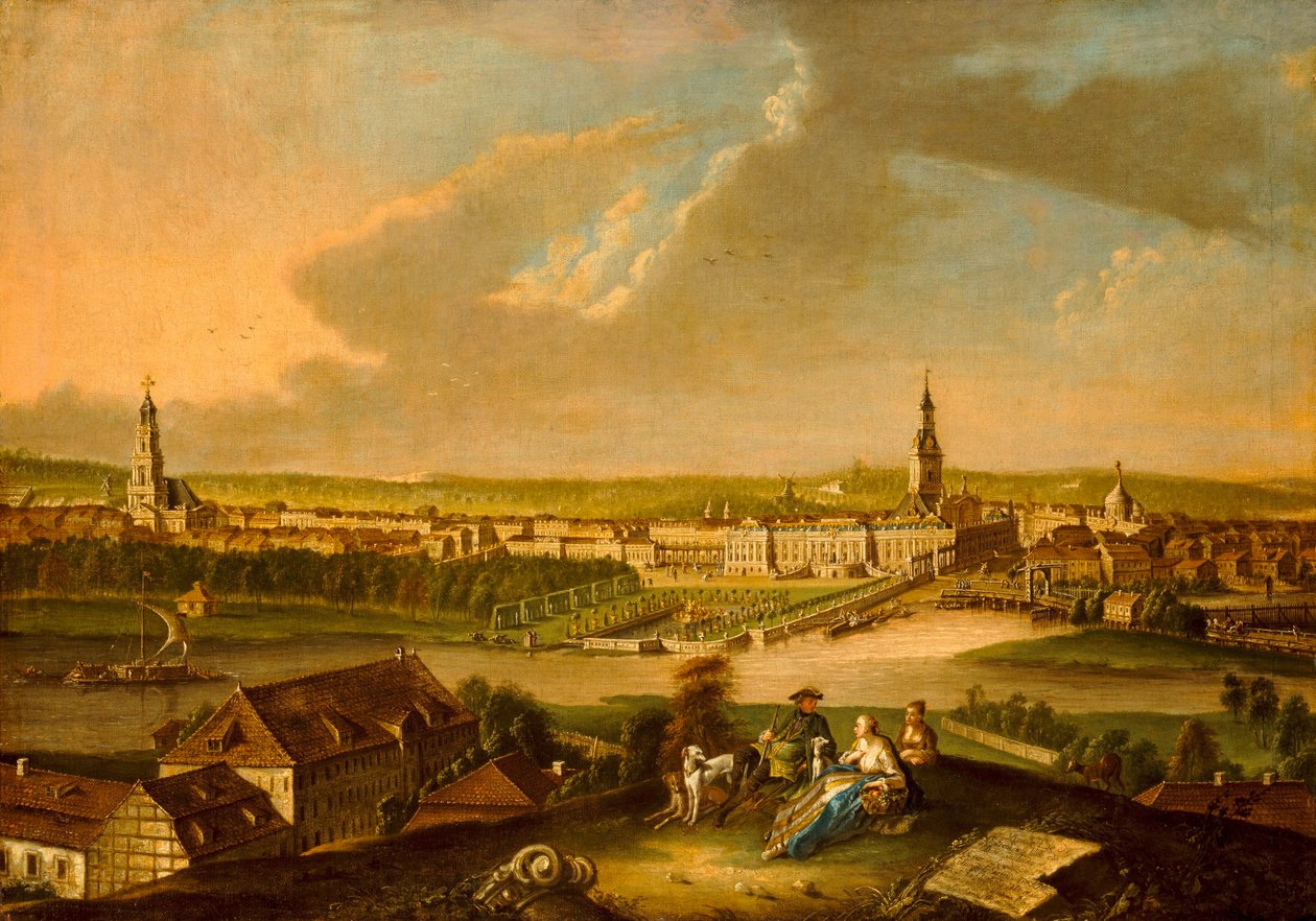 Potsdam vom Brauhausberg, Seconde Vue von Johann Friedrich Meyer