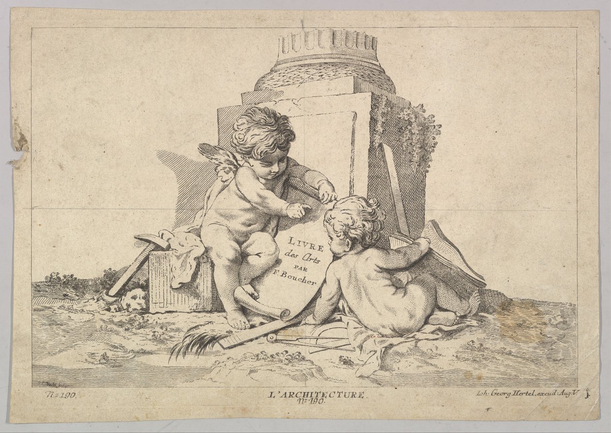 Architektur, 18. Jahrhundert von Johann Georg Hertel