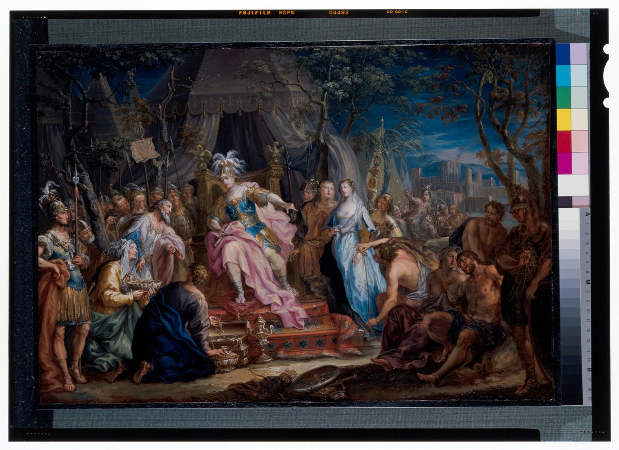 Die Enthaltsamkeit der Scipios von Johann Georg Platzer