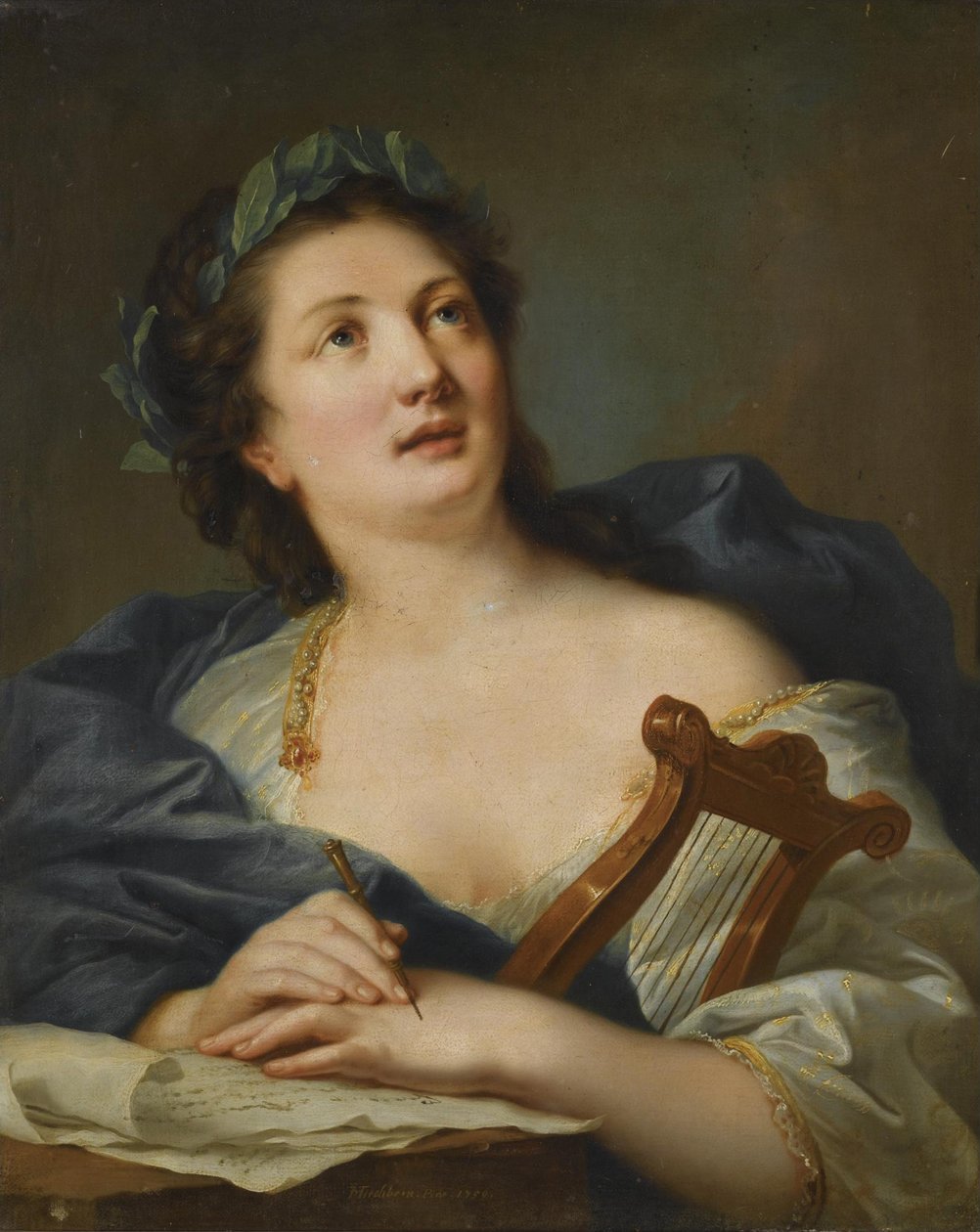 Eine Muse von Johann Heinrich Tischbein