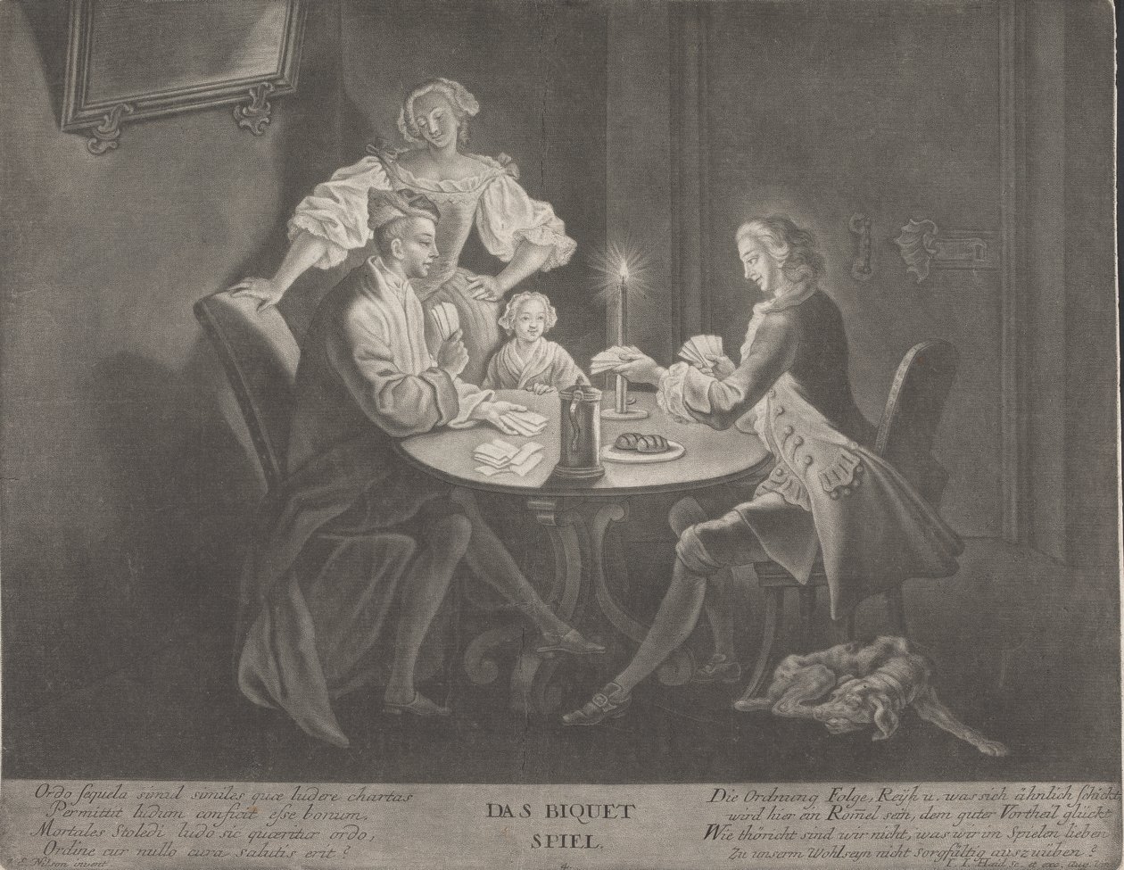 Das Biquet Spiel von Johann Jacobus Haid