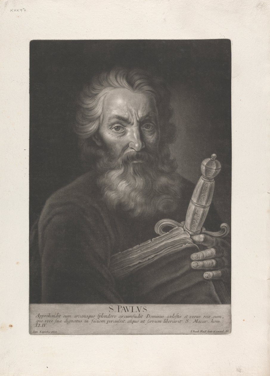 S. Paulus von Johann Jacobus Haid