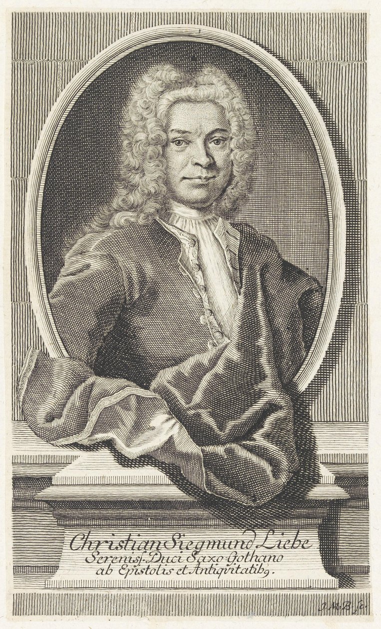 Christian Siegmund Liebe von Johann Martin Bernigeroth