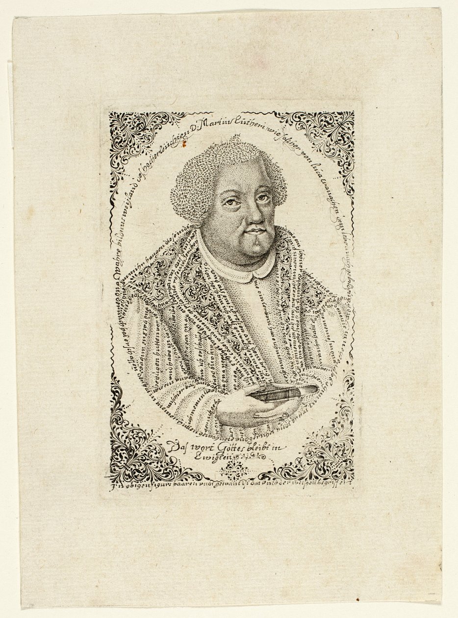 Martin Luther von Johann Michael Puchler