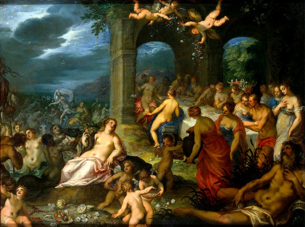 Fest der Götter, 1600 von Johann Rottenhammer