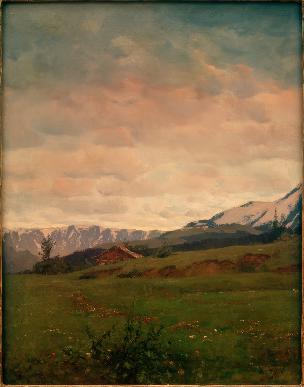 Frühling im Gebirge von Johann Sperl