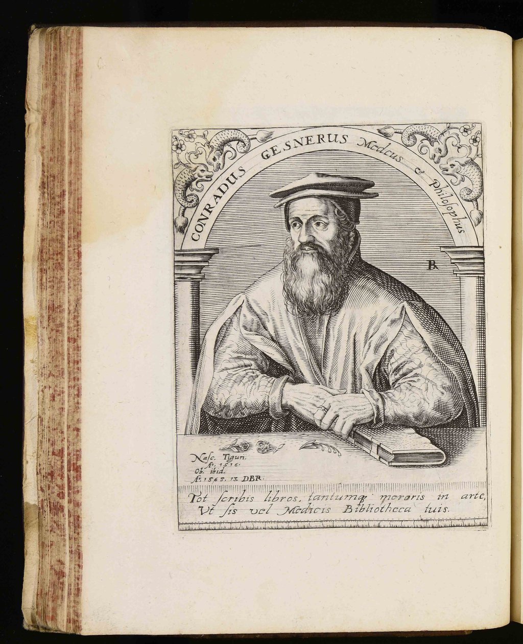 Conrad Gessner von Johann Theodor de Bry