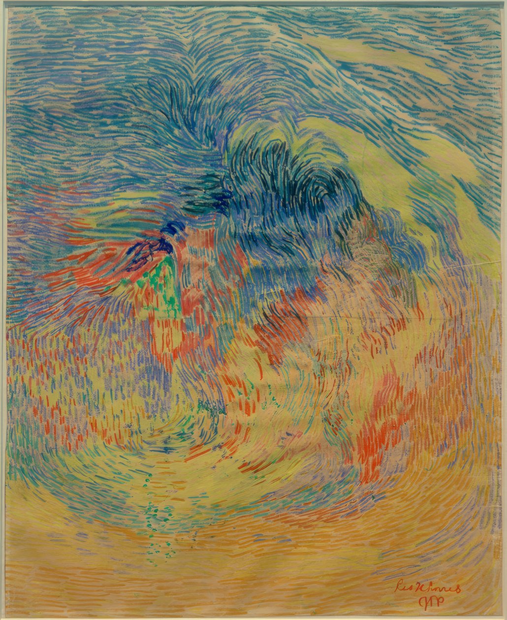 Les Xhorres, um 1900 von Johan Thorn Prikker
