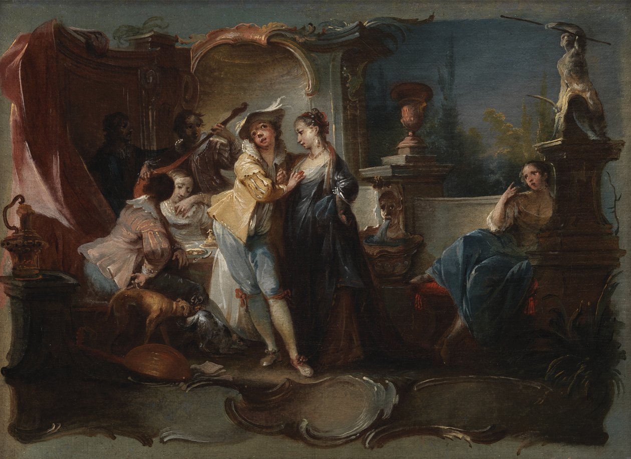 Der verlorene Sohn lebt mit Huren von Johann Wolfgang Baumgartner
