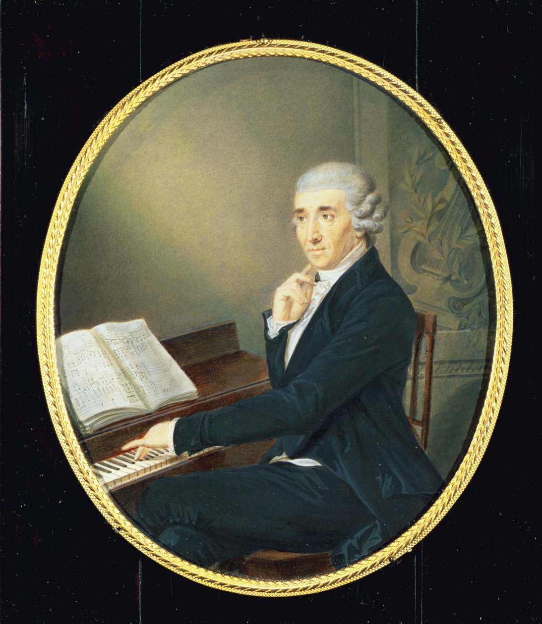 Joseph Haydn c.1795 von Johann Zitterer