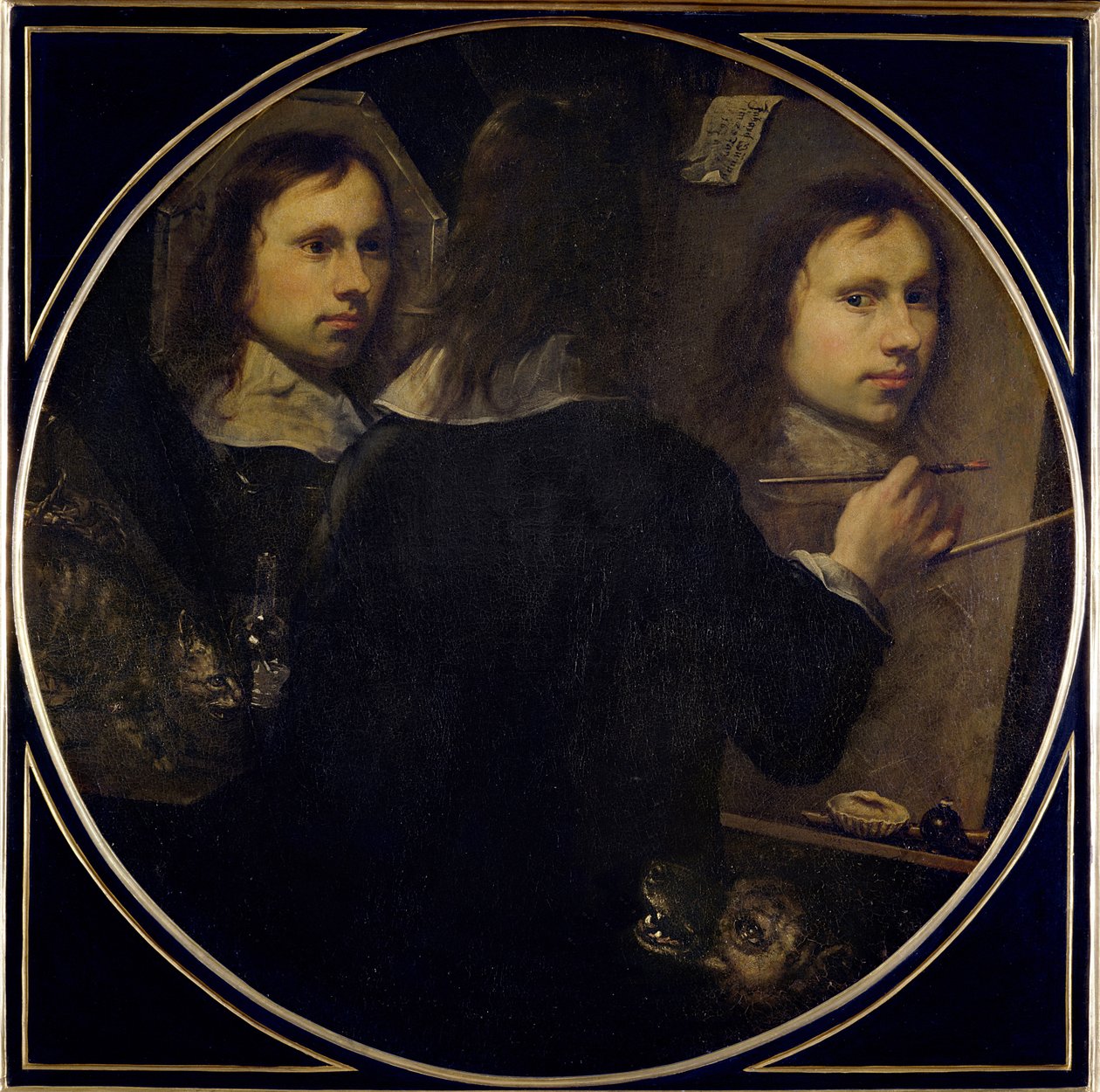 Selbstporträt, 1646 von Johannes Gumpp