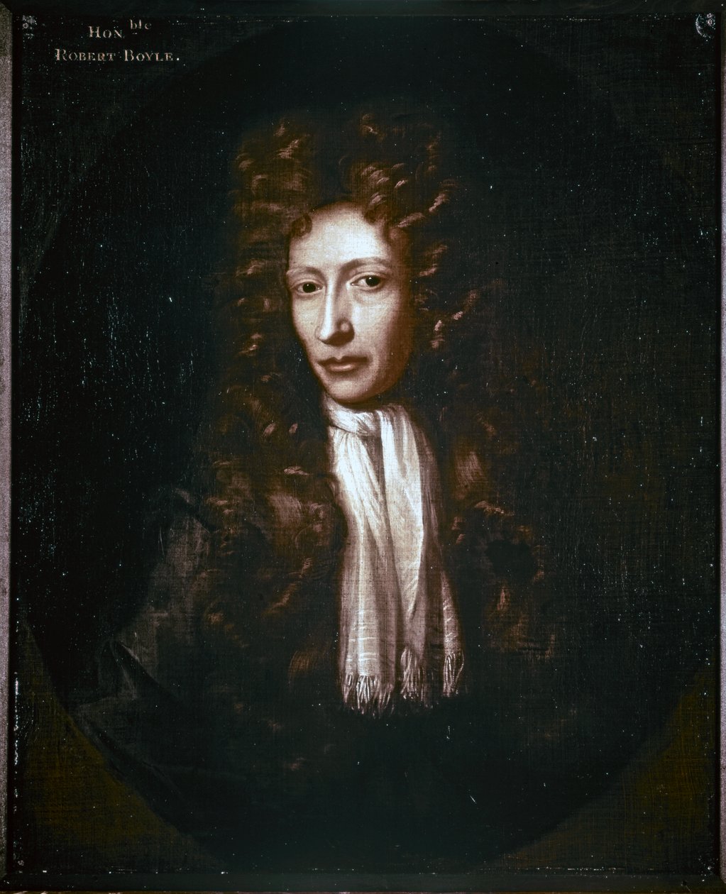 Porträt von Robert Boyle von Johannes (after) Kerseboom