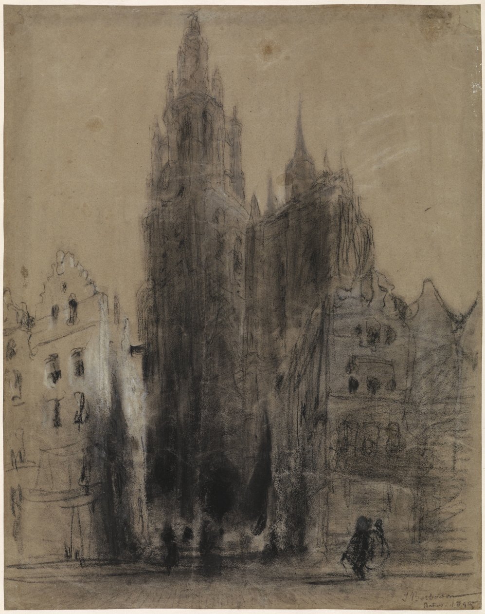 Liebfrauenkathedrale von Antwerpen von Johannes Bosboom