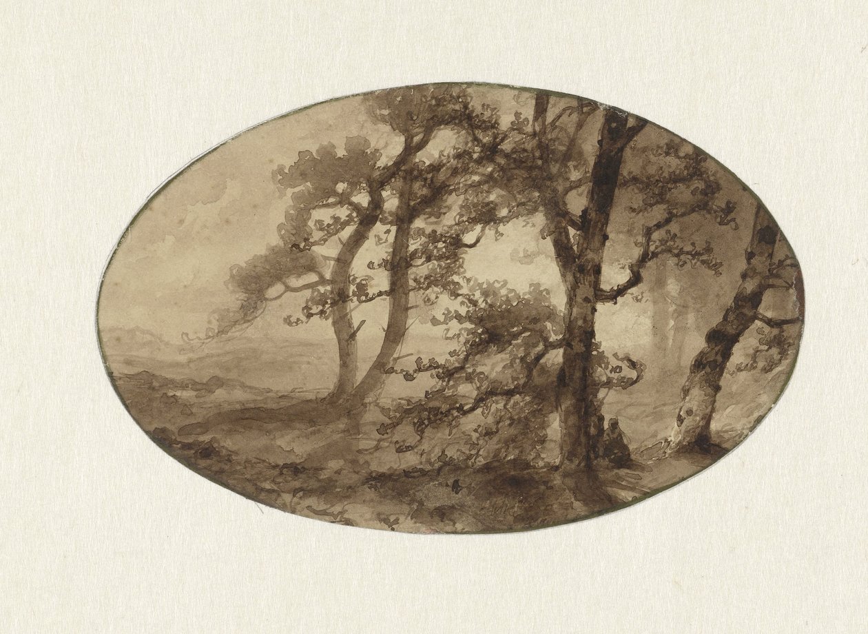 Waldrand von Johannes Franciscus Hoppenbrouwers
