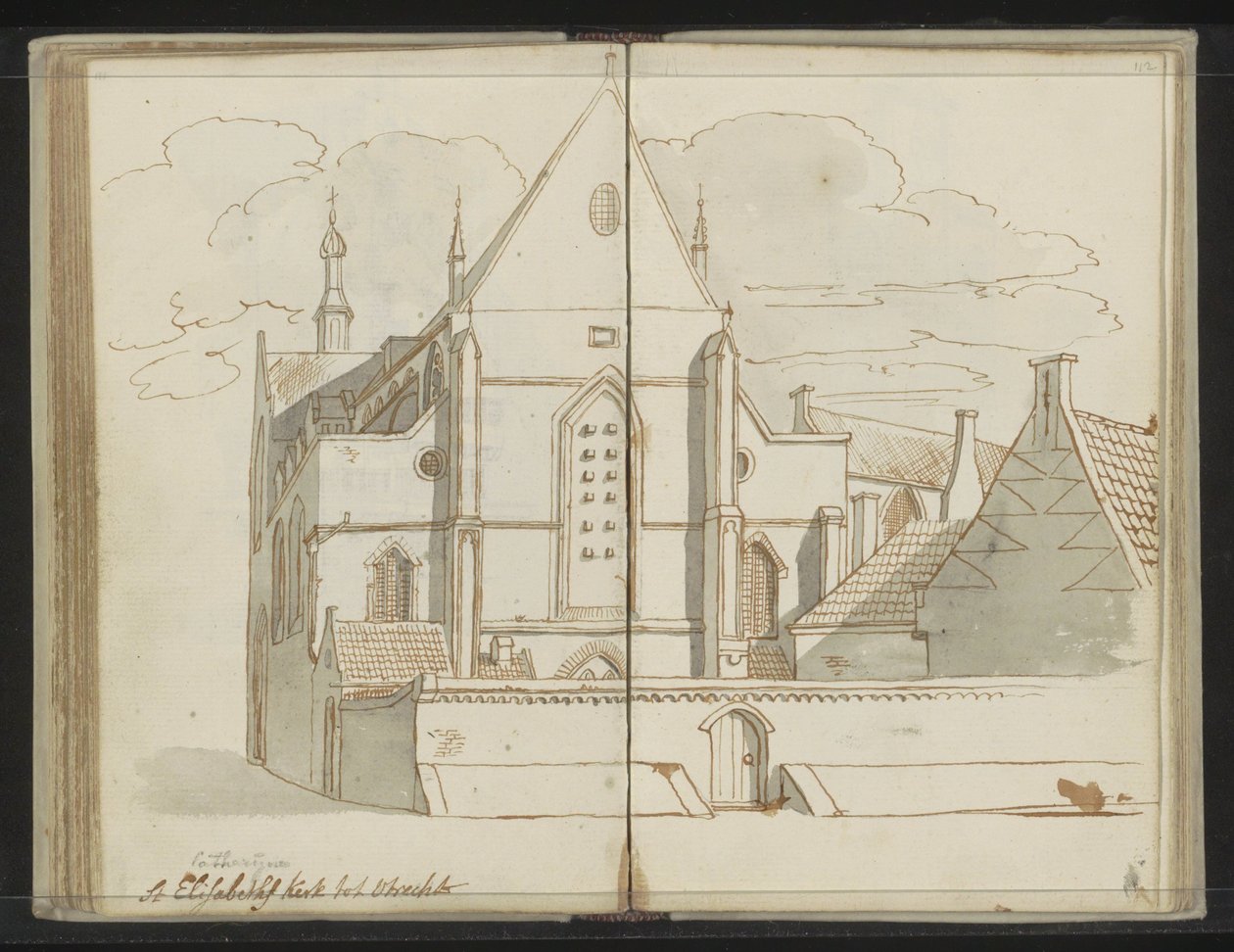 Katharinenkirche in Utrecht von Johannes Huibert Prins