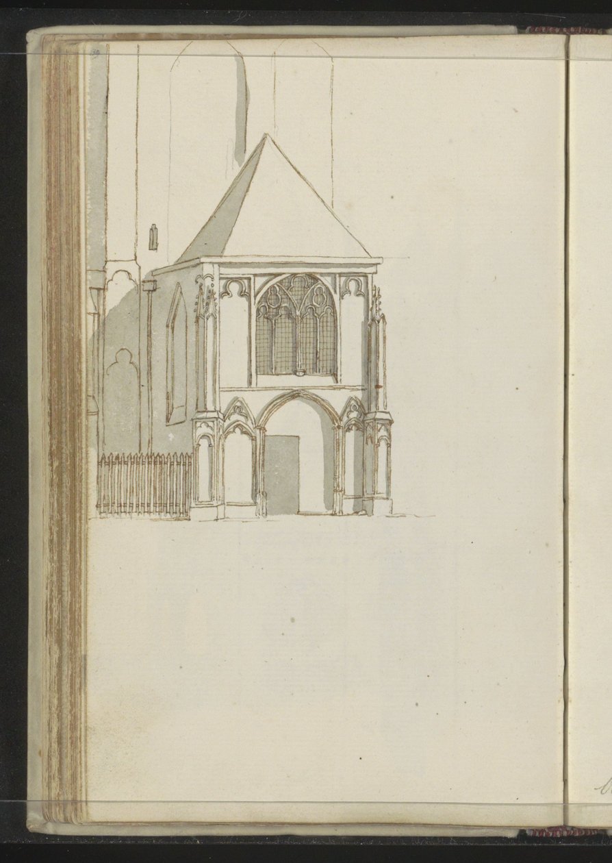 Alte Kirche in Delft von Johannes Huibert Prins
