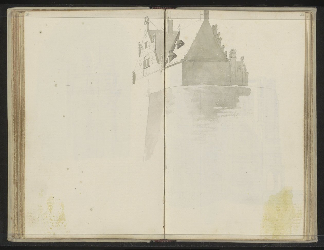 Waterslootse Tor in Delft von Johannes Huibert Prins