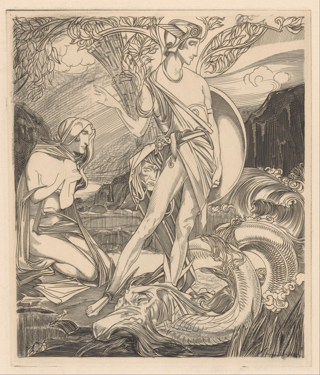 Perseus und Andromeda von Johannes Josephus Aarts