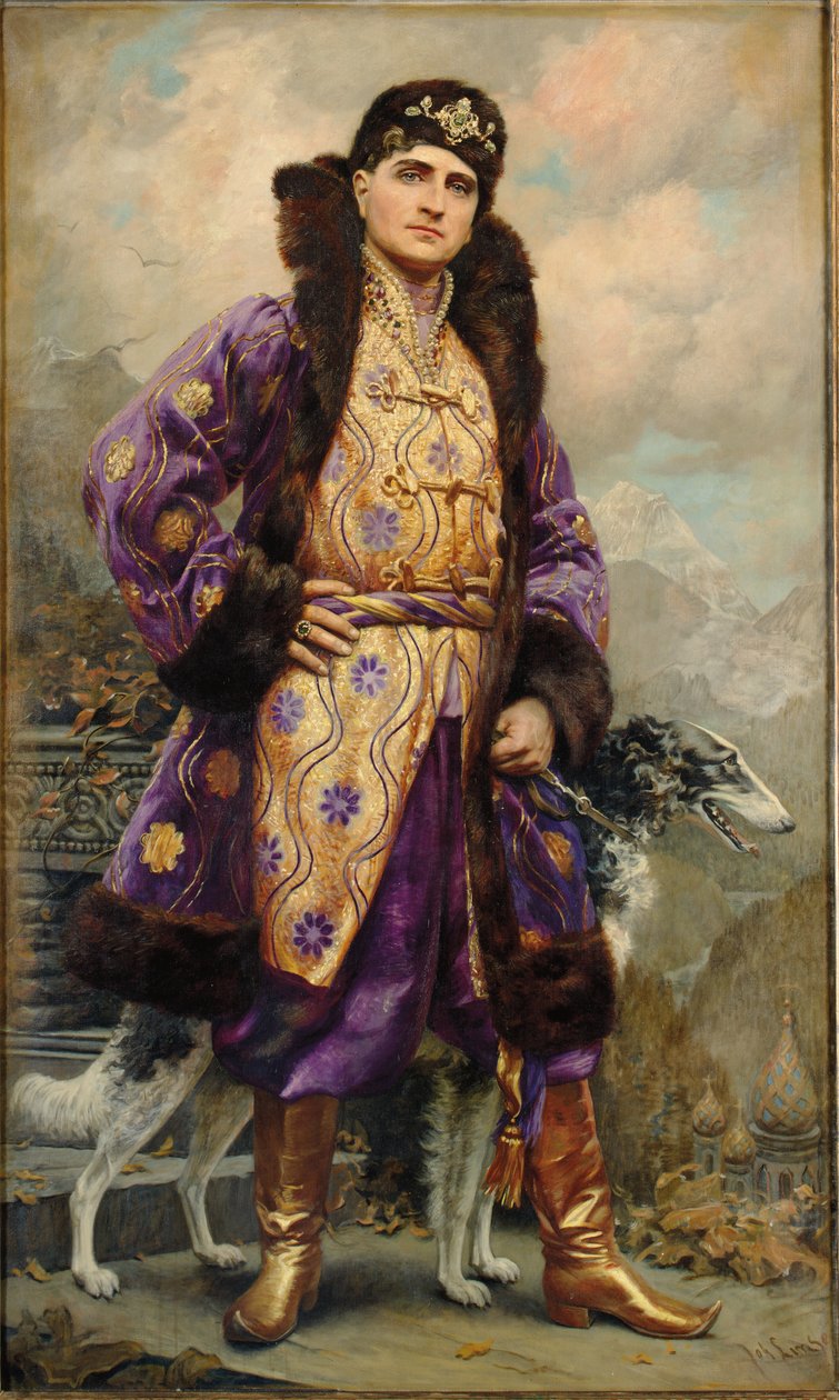 Porträt von Iusupov von Johannes Linse