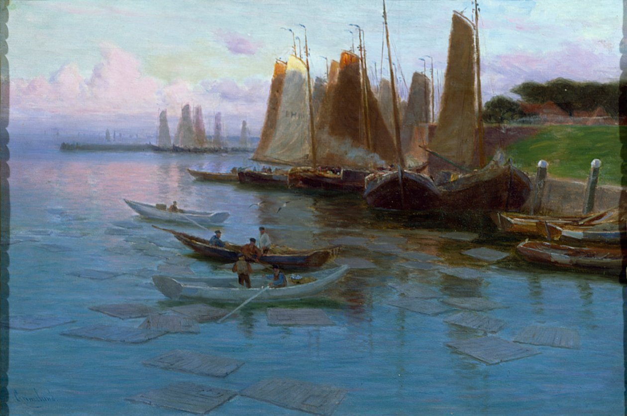 Fischerboote von Johannes Martin Grimelund