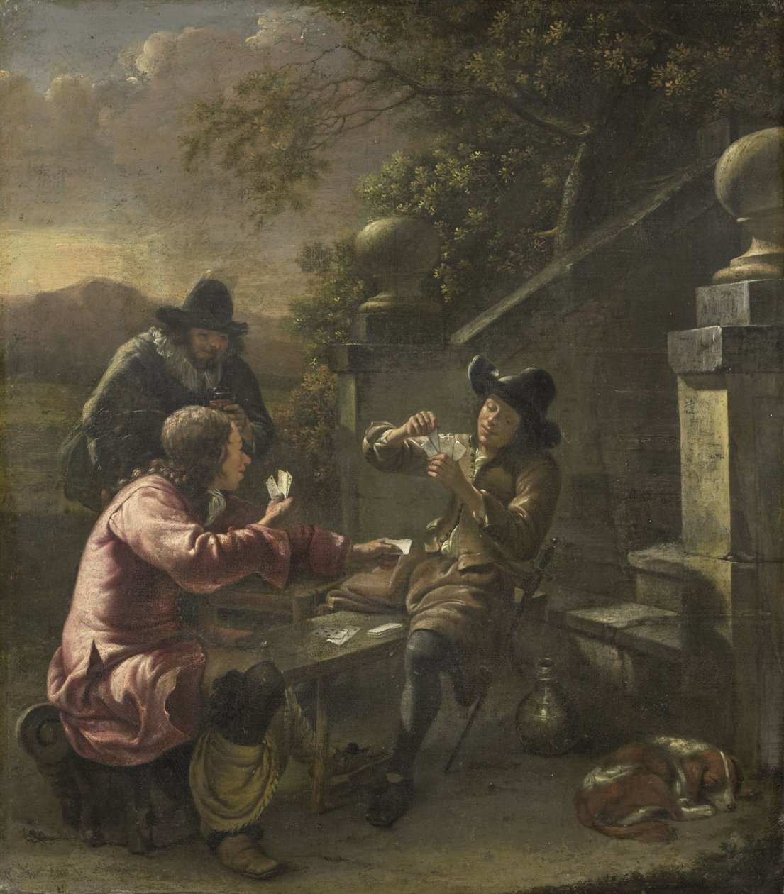 Die Kartenspieler von Johannes Natus