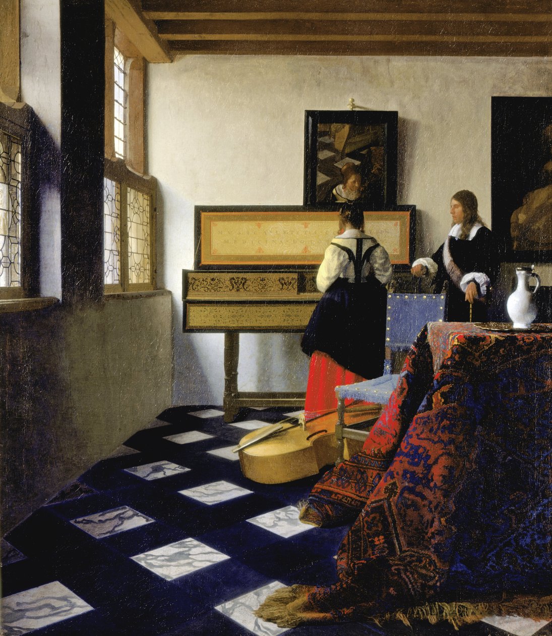 Die Musikstunde von Johannes Vermeer